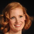 Jessica Chastain attends the “The Tree Of Life” press conference during the 64th Annual Cannes Film Festival at Palais des Festivals on May 16, 2011