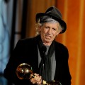 Keith Richards accepts the Brass Balls award at Spike TV’s 5th annual ‘Guys Choice’ Awards at Sony Pictures Studios in Culver City, Calif., on June 4, 2011