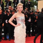 Kirsten Dunst attends the Closing Ceremony at the Palais des Festivals during the 64th Cannes Film Festival in Cannes, France, on May 22, 2011