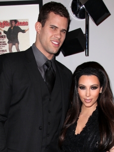 Kris Humphries and Kim Kardashian are spotted at Ciroc Vodka presents exclusive NBA All-Star weekend party hosted by Kris Humphries at Rolling Stone Restaurant & Lounge in Los Angeles, Calif. on February 20, 2011 