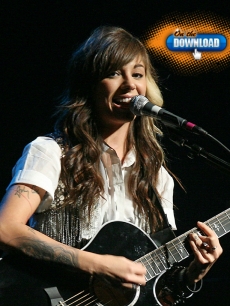 Christina Perri performs in concert at The Beacon Theatre in NYC on April 21, 2011