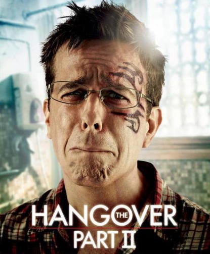 Ed Helms in “The Hangover Part II”