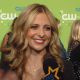 Sarah Michelle Gellar chats with Access Hollywood at the CW Network’s Upfront 2001 presentation in New York City on May 19, 2011