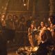 Khal Drogo (Jason Momoa) prepares to give Viserys Targaryen (Harry Lloyd) “A Golden Crown,” on HBO’s “Game of Thrones,” May 2011