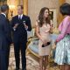President Barack Obama and First Lady Michelle Obama meet with Prince William, Duke of Cambridge and Catherine, Duchess of Cambridge at Buckingham Palace in London, England on May 24, 2011
