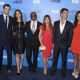 Steve Jones, Nicole Scherzinger, L.A Reid, Paula Abdul, Simon Cowell and Cheryl Cole attend the 2011 Fox Upfront at Wollman Rink - Central Park, New York City, on May 16, 2011