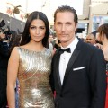 Camila Alves and Matthew McConaughey step out at the 39th AFI Life Achievement Award Honoring Morgan Freeman held at Sony Pictures Studios in Culver City, Calif. on June 9, 2011
