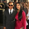 Lewis Hamilton and Nicole Scherzinger attend the Premiere of Walt Disney Pictures’ ‘Cars 2’ at the El Capitan Theatre in Hollywood on June 18, 2011