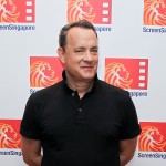 Tom Hanks poses during the ‘Larry Crowne’ photocall at ScreenSingapore 2011 in Singapore on June 11, 2011 