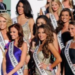 The 2011 Miss USA contestants as they arrive at the Planet Hollywood Resort & Casino in Las Vegas, Nev. on June 6, 2011 