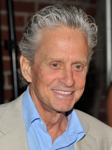 Michael Douglas steps out at The Urban Zen Stephan Weiss Apple Awards at Urban Zen in New York City on June 9, 2011 