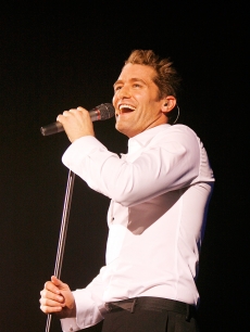 Matthew Morrison performs at Hammersmith Apollo, London, on June 13, 2011