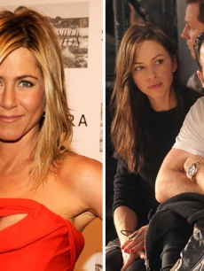 Jennifer Aniston / Heidi Bivens and Justin Theroux 