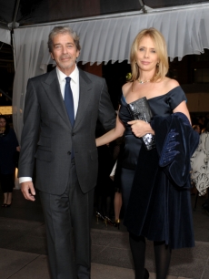 Todd Morgan and Rosanna Arquette attend ‘The Artist’s Museum Happening’ MOCA Los Angeles Gala sponsored by Chanel Fine Jewelry cocktail reception held at MOCA Grand Avenue in Los Angeles on November 13, 2010