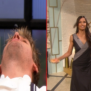 Access Hollywood Live: Padma Lakshmi & Curtis Stone’s Super Human Tricks!
