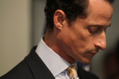 Rep. Anthony Weiner (D-NY) announces his resignation, Brooklyn, June 16, 2011