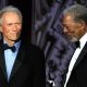 Clint Eastwood presents actor Morgan Freeman the 39th Life Achievement Award onstage at the 39th AFI Life Achievement Award honoring Morgan Freeman held at Sony Pictures Studios in Culver City, Calif. on June 9, 2011 