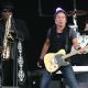 Clarence Clemons and Bruce Springsteen perform live with the E Street Band on day one of the 40th Pinkpop Festival at Megaland in Landgraaf, Netherlands on May 30, 2009 