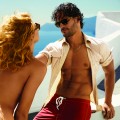 Joe Manganiello poses in Santorini, Greece, for a GQ photoshoot, July 2011