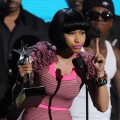 Nicki Minaj accepts the Best Female Hip Hop Artist award onstage during the BET Awards ‘11 held at the Shrine Auditorium in Los Angeles on June 26, 2011 
