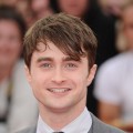 Daniel Radcliffe attends the world premiere of “Harry Potter and The Deathly Hallows - Part 2” at Trafalgar Square, London, on July 7, 2011