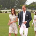 Catherine, Duchess of Cambridge and Prince William, Duke of Cambridge arrive at The Foundation Polo Challenge sponsored by Audi at the Santa Barbara Polo & Racquet Club in Santa Barbara, Calif., on July 9, 2011