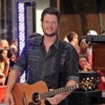 Blake Shelton performs on NBC’s “Today” in Rockefeller Center, New York City, on July 8, 2011