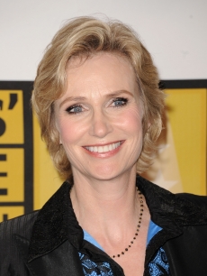 “Glee” star Jane Lynch arrives at the Critics’ Choice Television Awards at the Beverly Hills Hotel in Beverly Hills, Calif., on June 20, 2011

