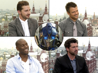 The stars of “Transformers: Dark of the Moon” chat with Access Hollywood