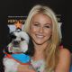 Julianne Hough and a friend kick off the voting campaign for America’s First Ever National “Hero Dog Awards” at VA Medical Center - Manhattan in New York City on June 20, 2011 