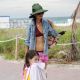 Katie Holmes (R) and Suri Cruise are sighted on South Beach on June 18, 2011 in Miami Beach, Fla.