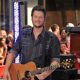 Blake Shelton performs on NBC’s “Today” in Rockefeller Center, New York City, on July 8, 2011