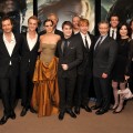 Cast and crew of the “Harry Potter” series celebrate their final film at the premiere of “Harry Potter and the Deathly Hallows — Part 2” at Avery Fisher Hall, Lincoln Center, in New York City on July 11, 2011