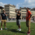 The boys of the “Jersey Shore” step out in Italy