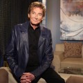 Barry Manilow visits the set of Access Hollywood Live, July 2011
