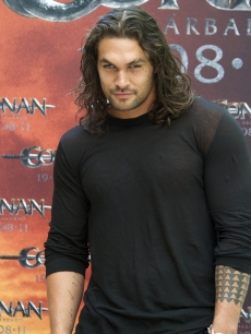 Jason Momoa is seen at the “Conan The Barbarian” photocall at the Villamagna Hotel in Madrid on July 18, 2011 