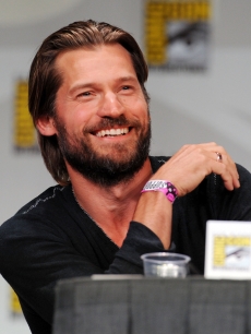 Nikolaj Coster-Waldau speaks at HBO’s “Game Of Thrones” panel during Comic-Con 2011 in San Diego on July 21, 2011