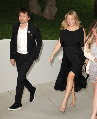 Matt Bellamy and Kate Hudson attend the Natural Resources Defense Council’s Ocean Initiative Benefit, hosted by Chanel, Malibu, June 4, 2011
