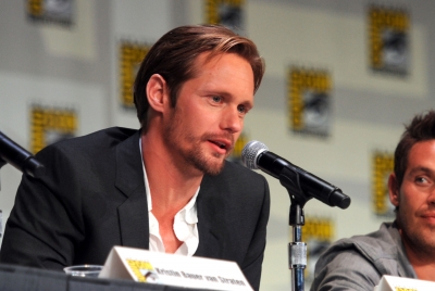 Alexander Skarsgard speaks at HBO’s ‘True Blood’ Panel during Comic-Con 2011 at the San Diego Convention Center on July 22, 2011