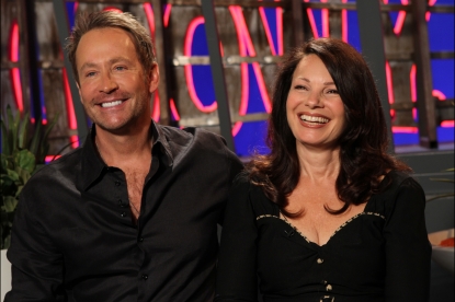 Fran Drescher and her ex-husband, Peter Marc Jacobson, visit Access Hollywood Live on July 13, 2011 Fran Drescher and her ex-husband, Peter Marc Jacobson, visit Access Hollywood Live on July 13, 2011