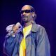 Snoop Dogg headlines the main stage during the second day of Lovebox at Victoria Park in London, England, on July 16, 2011