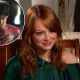 Emma Stone chats with Access Hollywood at the “Crazy, Stupid, Love” junket in July 2011 / inset : Andrew Garfield as Spider-Man