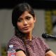 Frieda Pinto listens during Relativity Panel atComic-Con 2011 in San Diego, Calif., on July 23, 2011 