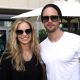 “True Blood’s” Kristin Bauer van Straten and Alexander Skarsgard hang out at the WIRED Cafe at the Omni Hotel during Comic-Con, San Diego, on July 23, 2011
