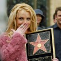 Britney gets her star on the Walk of Fame, Nov. 2003