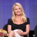 Nicollette Sheridan speaks during the “Honeymoon for One” panel during the Hallmark portion of the 2011 Summer TCA Tour at the Beverly Hilton, Beverly Hills, on July 27, 2011