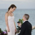 “The Bachelorette” Ashley Hebert and J.P. Rosenbaum on the Season Finale on August 1, 2011
