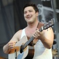 Marcus Mumford of Mumford & Sons performs at Day Three of the Bonnaroo Music And Arts Festival in Manchester, Tennessee on June 11, 2011 