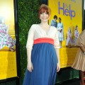 Bryce Dallas Howard shows off her baby bump at the premiere of “The Help” in Beverly Hills, Calif. on August 9, 2011 