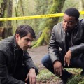 David Giuntoli as Nick Burckhardt, Russell Hornsby as Hank Green in “Grimm” on NBC